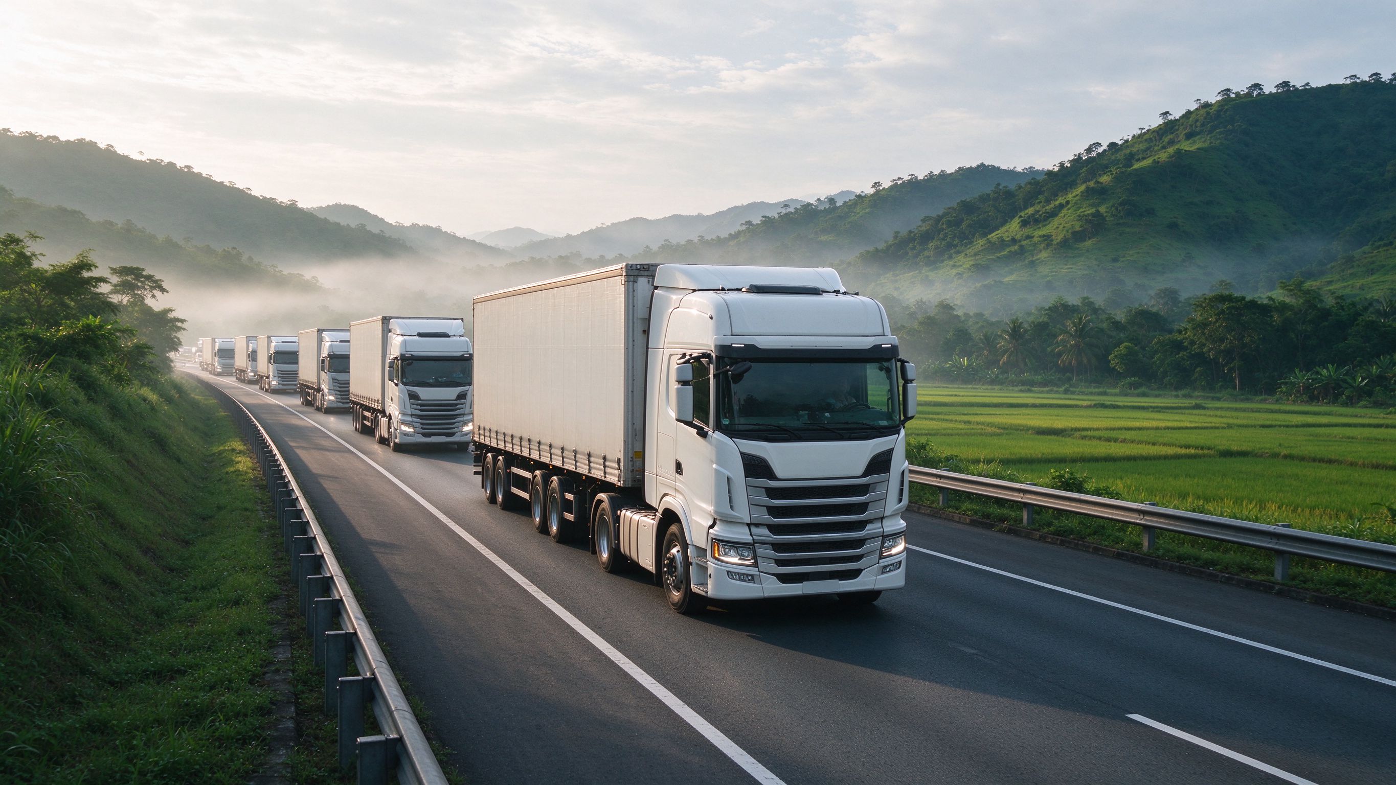 干线运输车队